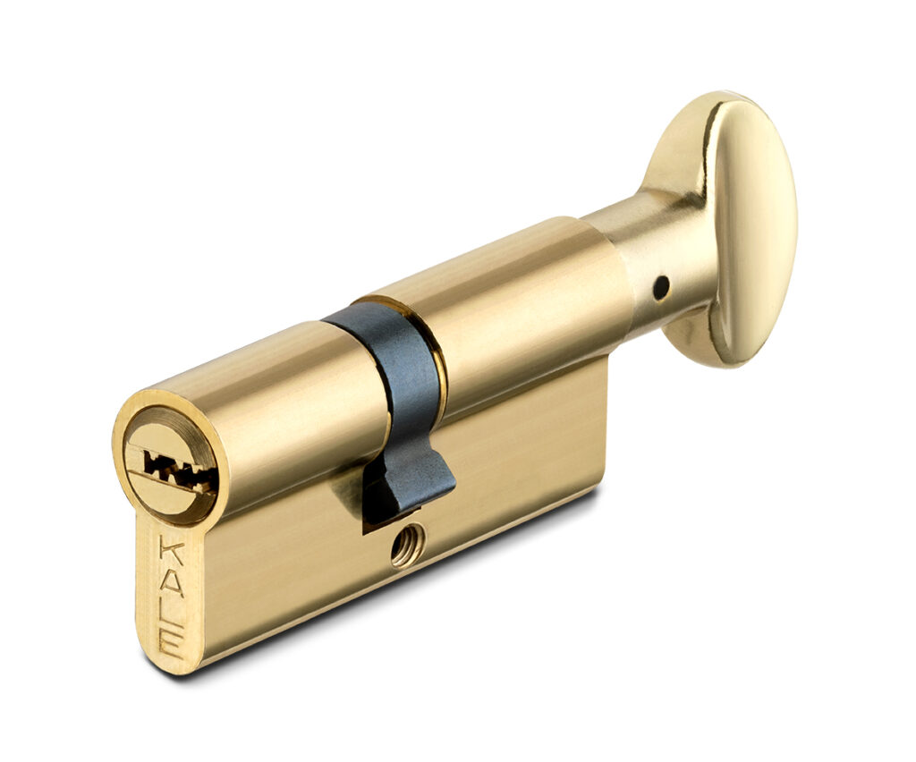 Цилиндровый механизм Kale kilit (Кале килит) с вертушкой 164 BM/80 (30+10+40) mm латунь 5 кл.