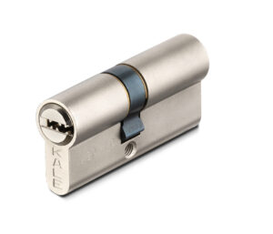 Цилиндровый Kale kilit (Кале килит) механизм 164 SN/70 (30+10+30) mm никель 5 кл.