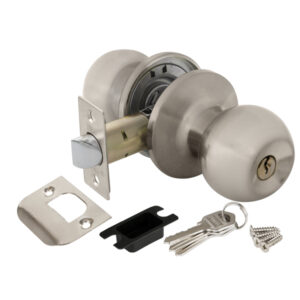 Ручка Punto (Пунто) защелка DK672 SN-ET (6072 SN-E) (кл./фик.) мат. никель