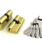 Цилиндровый Fuaro (Фуаро) механизм R600/60 mm (25+10+25) PB латунь 5 кл.