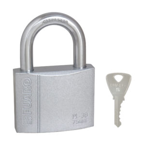 Замок Fuaro (Фуаро) навесной PL-PROTEC-3075 3key (PL-3075) англ. /блистер