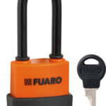 Замок Fuaro (Фуаро) навесной PL-WEATHER-3640 LS 3key (PL-3640 LS) удл. дужка, англ./блистер