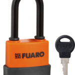 Замок Fuaro (Фуаро) навесной PL-WEATHER-3650 LS 3key (PL-3650 LS) удл. дужка, англ. /блистер
