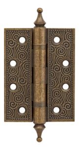 Петля Armadillo (Армадилло) универсальная Castillo CL 500-A4 102x76x3,5 OB Античная бронза