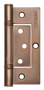 Петля Fuaro (Фуаро) универсальная без врезки IN4300W AC (300-2BB 100×2,5) медь