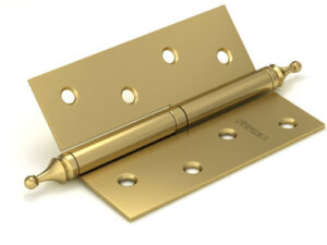 Петля Fuaro (Фуаро) съемная 410/BL-4 100x75x2,5 SB left (мат. золото) левая БЛИСТЕР