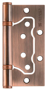 Петля Fuaro (Фуаро) универсальная без врезки IN4500W AC (500-2BB 100×2,5) медь