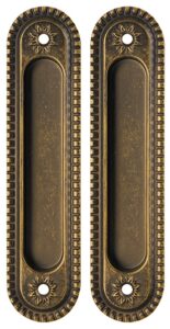 Ручка Armadillo (Армадилло) для раздвижных дверей SH.CL152.010 (SH010/CL) OB-13 античная бронза