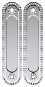 Ручка Armadillo (Армадилло) для раздвижных дверей SH.CL152.010 (SH010/CL) SILVER-925 серебро 925