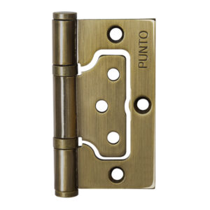 Петля Punto (Пунто) универсальная без врезки IN3200W AB (200-2B 75×2,5) бронза