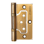 Петля Punto (Пунто) универсальная без врезки IN3200W CFB (200-2B 75×2,5) кофе глянец