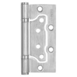 Петля Punto (Пунто) универсальная без врезки IN4200W-HD SC (200-2B/HD 100×2,5) мат. хром