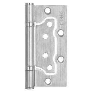 Петля Punto (Пунто) универсальная без врезки IN4200W-HD SC (200-2B/HD 100×2,5) мат. хром