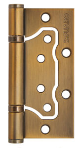 Петля Fuaro (Фуаро) универсальная без врезки IN4500W-BL CF (500-2BB/BL 100×2,5) кофе БЛИСТЕР