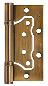 Петля Fuaro (Фуаро) универсальная без врезки IN4500W-BL CFB (500-2BB/BL 100×2,5) кофе глянец БЛИСТЕР