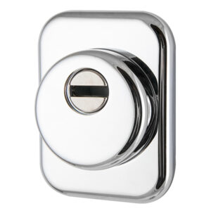 Броненакладка Armadillo (Армадилло) на ЦМ квадрат (от вырывания, 25 мм) ET/ATC-Protector 1-25(SQ) S CP-8 Хром box TECH