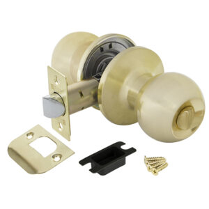 Ручка Fuaro (Фуаро) защелка DK672/BL SB-BK (672/BL SB-B) ( фик.) мат. золото