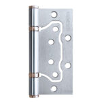 Петля Fuaro (Фуаро) универсальная без врезки IN4500W-BL WP (500-2BB/BL 100×2,5) белый жемчуг БЛИСТЕР