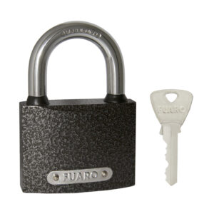 Замок Fuaro (Фуаро) навесной PL-UNI-0150 (PL-01-50) 3key англ. /блистер