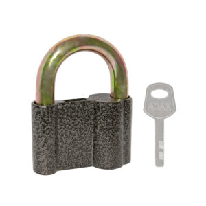 Замок Ajax (Аякс) навесной PD-4070 (PD-40-70) 3 fin key /коробка