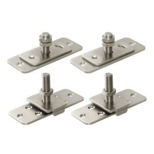 Комплект Armadillo (Армадилло) монтажных пластин SLD.Comfort-PRO/telescope.static door plates