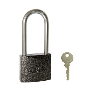 Замок Ajax (Аякс) навесной PD-0150-L MS 3 key англ./коробка