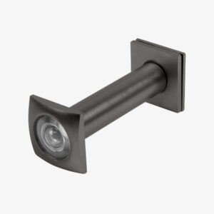 Глазок Fuaro (Фуаро) дверной, оптика пластик DV-Q 4/130-70/Z GR-23 графит