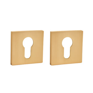 Накладка Ajax (Аякс) под цилиндр ET.K.JS51 (ET JS) SSG-39 сатинированное золото