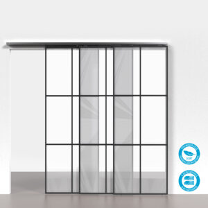 Комплект Armadillo (Армадилло) для профильных телескопических дверей SLD.Comfort-PRO.SET5.PROF telescope/80