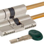 Цилиндровый механизм Mottura (Моттура) под вертушку (дл. шток) C31P413101C5 (72 мм/36+10+26), МАТ.НИКЕЛЬ