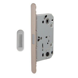 Магнитная Armadillo (Армадилло) защелка WC с ответной планкой GRAVITY.PRO G01.196.50.96 SN мат никель