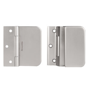 Петля Armadillo (Армадилло) для стеклянной двери Space.GL.H01 (2 шт) AL алюминий