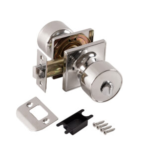 Ручка Punto (Пунто) защелка DK772/BL CP-BK (фик.) хром