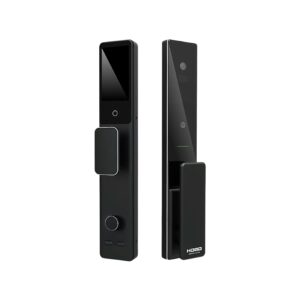 Замок врезной электронный Hogo V07 с распознаванием лица, черный