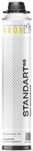 Пена монтажная профессиональная KRONbuild Standart 65, всесезонная